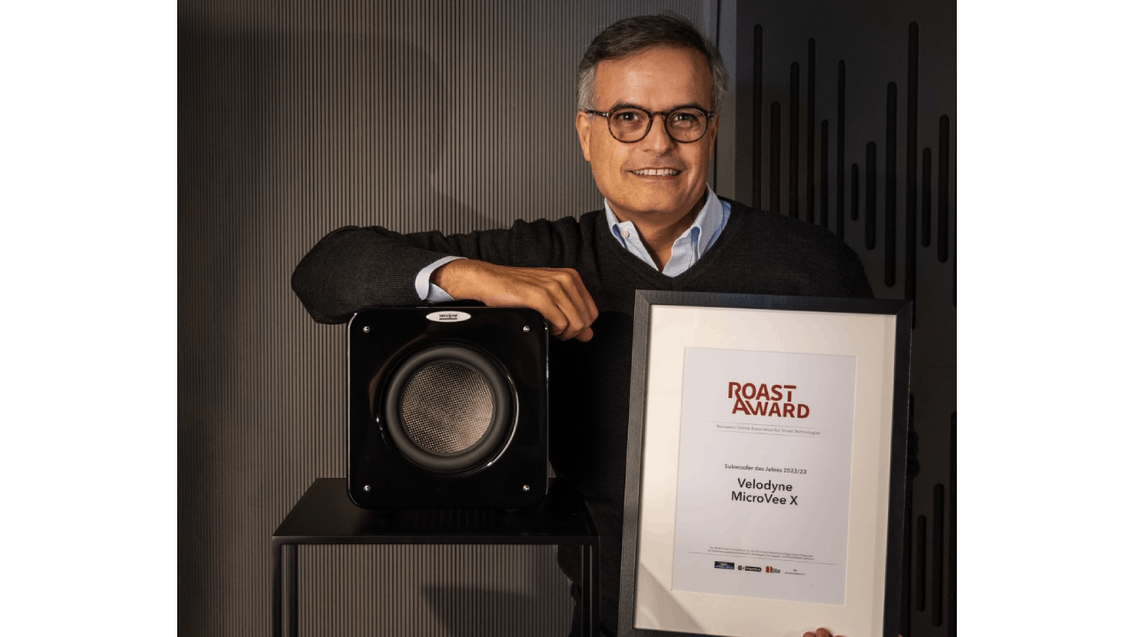 Velodyne Acoustics MicroVee X gewinnt ROAST Award: ausgezeichnete Tieftonpräzision im Kompaktformat