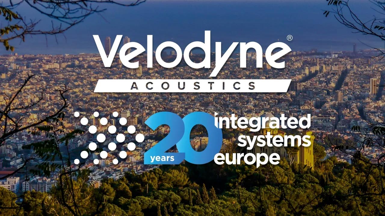 Velodyne Acoustics stellt auf der ISE 2024 neuen Subwoofer MiniVee X und In-Wall-Lösungen vor